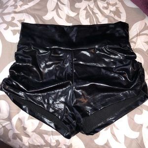 BLACK rave shorts!